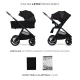 Kočík kombinovaný Nea 2 2v1 Midnigth Black Kinderkraft KSNEA002BLK2000