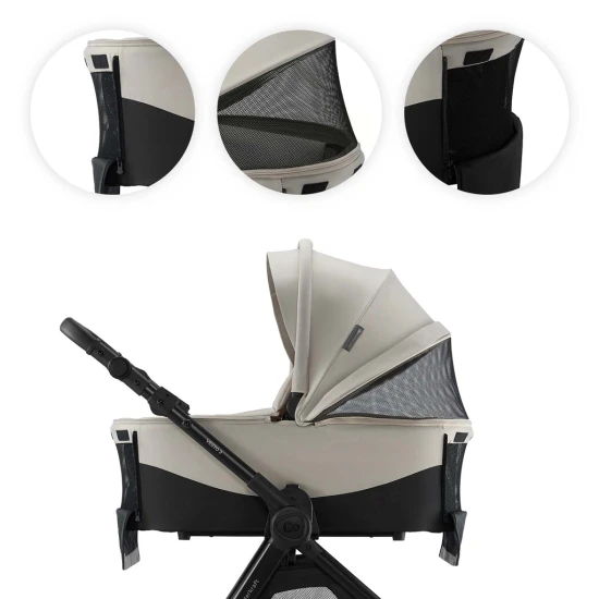 Kočík kombinovaný Vesto 2 3v1 Beige Kinderkraft KSVEST02BEG3000