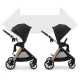 Kočík kombinovaný Vesto 2 3v1 Black Kinderkraft KSVEST02BLK3000