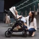Kočík kombinovaný Vesto 2 3v1 Black Kinderkraft KSVEST02BLK3000