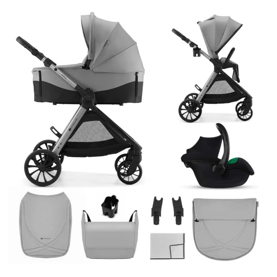 Kočík kombinovaný Vesto 2 3v1 Grey Kinderkraft KSVEST02GRY3000