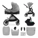 Kočík kombinovaný Vesto 2 3v1 Grey Kinderkraft KSVEST02GRY3000
