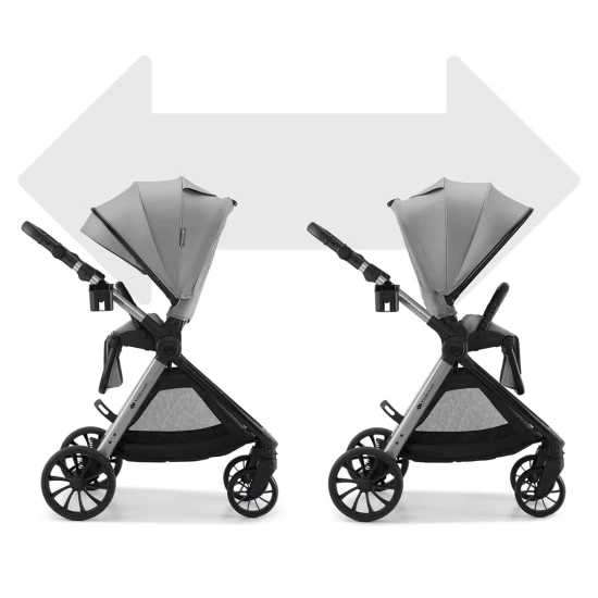 Kočík kombinovaný Vesto 2 3v1 Grey Kinderkraft KSVEST02GRY3000