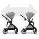Kočík kombinovaný Vesto 2 3v1 Grey Kinderkraft KSVEST02GRY3000