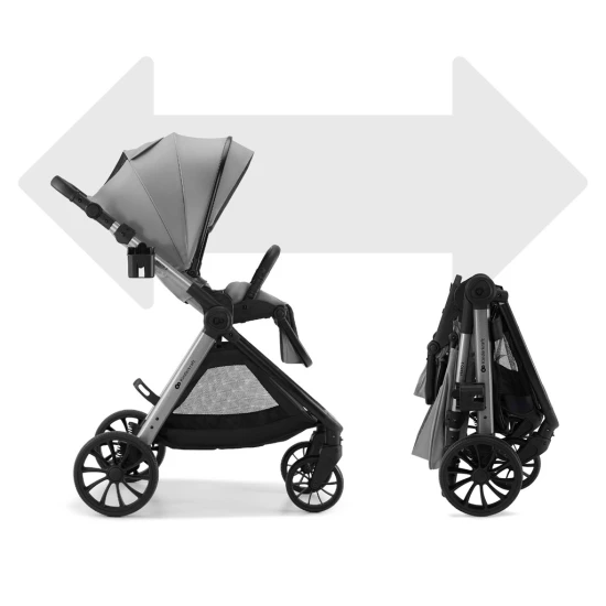 Kočík kombinovaný Vesto 2 3v1 Grey Kinderkraft KSVEST02GRY3000