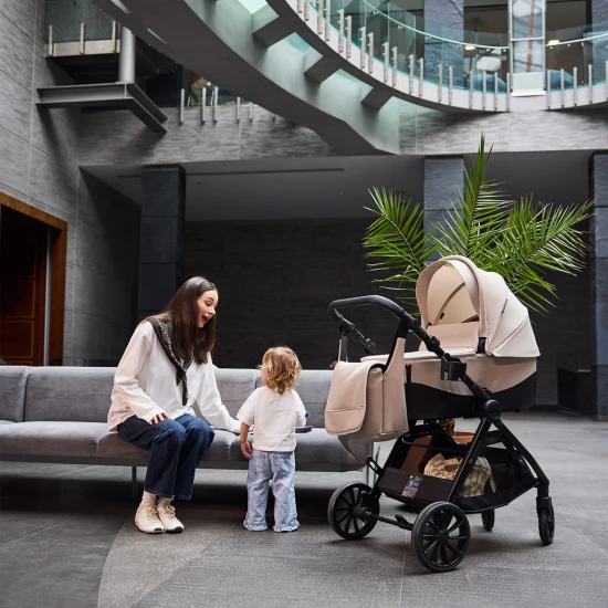 Kočík kombinovaný Vesto 2 3v1 Grey Kinderkraft KSVEST02GRY3000