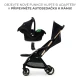 Kočík športový Apino Raven black Kinderkraft KSAPIN00BLK0000
