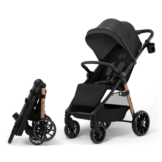 Kočík športový Grande 2 Midnight Black Kinderkraft KSGRAN02BLK0000