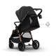 Kočík športový Grande 2 Midnight Black Kinderkraft KSGRAN02BLK0000