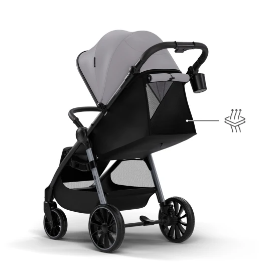 Kočík športový Grande 2 Moonlight Grey Kinderkraft KSGRAN02GRY0000