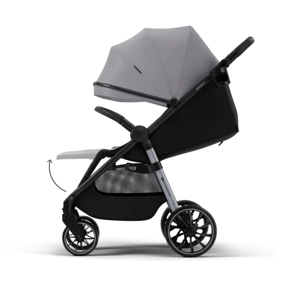 Kočík športový Grande 2 Moonlight Grey Kinderkraft KSGRAN02GRY0000