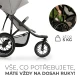 Kočík športový Helsi 2 Grey Kinderkraft KSHELS02GRY0000