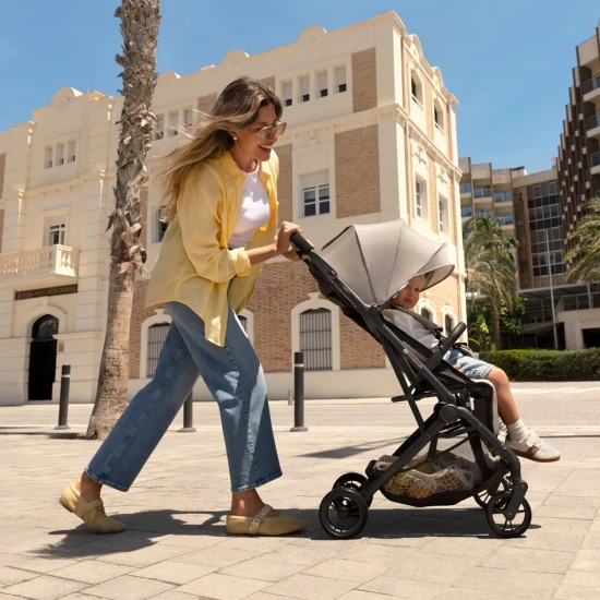 Kočík športový Indy 3 Urban Grey Kinderkraft KSINDY03GRY0000