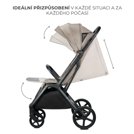 Kočík športový Loom Beige Kinderkraft KSLOOM00BEG0000