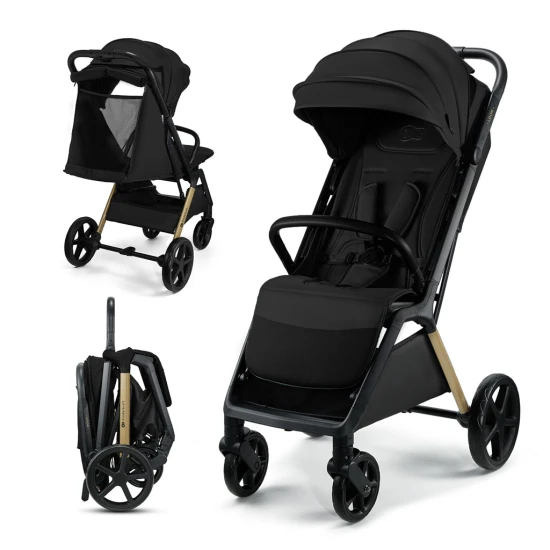 Kočík športový Loom Black Kinderkraft KSLOOM00BLK0000