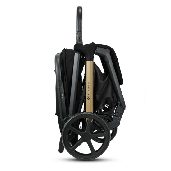 Kočík športový Loom Black Kinderkraft KSLOOM00BLK0000