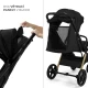 Kočík športový Loom Black Kinderkraft KSLOOM00BLK0000