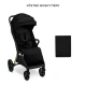 Kočík športový Loom Black Kinderkraft KSLOOM00BLK0000