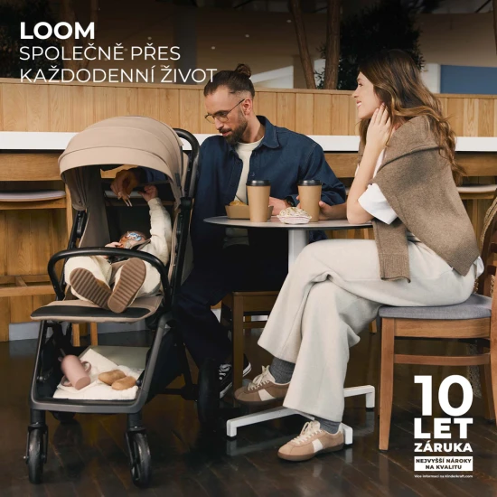 Kočík športový Loom Green Kinderkraft KSLOOM00GRE0000