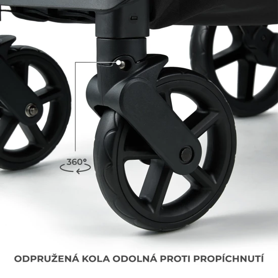 Kočík športový Loom Green Kinderkraft KSLOOM00GRE0000