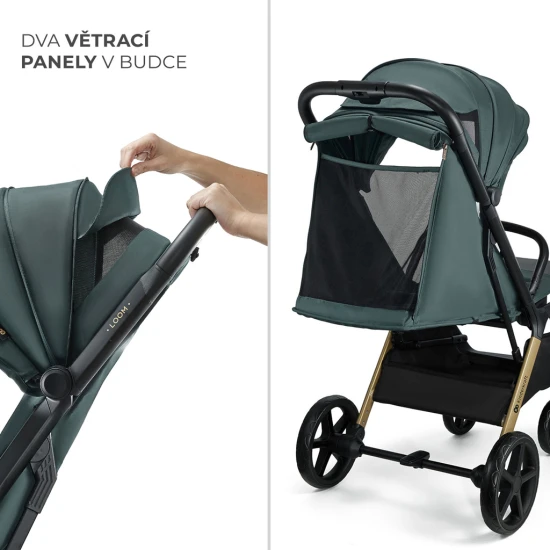 Kočík športový Loom Green Kinderkraft KSLOOM00GRE0000