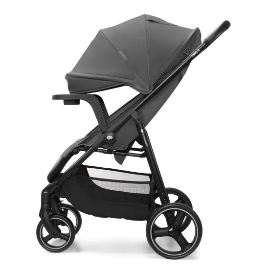 Kočík športový Trig 3 Tray Granite Grey Kinderkraft KSTRIG03GRY000T