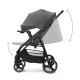 Kočík športový Trig 3 Tray Granite Grey Kinderkraft KSTRIG03GRY000T