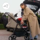 Kočík športový Trig 3 Tray Onyx Black Kinderkraft KSTRIG03BLK000T