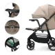 Kočík športový Trig 3 Tray Stone Beige Kinderkraft KSTRIG03BEG000T