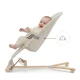 Lehátko pohupujúce Mimi Beige wood, do 9 kg Kinderkraft KBMIMI00WOD0000