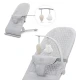 Lehátko pohupujúce Mimi Light grey, do 9 kg Kinderkraft KBMIMI00LGR0000