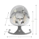 Lehátko pohupujúce s melódiou 2v1 Lumi, do 9 kg, Premium Light Grey Kinderkraft KBLUMI02LGR0000