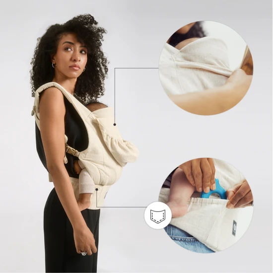Nosič detský Elara Beige Kinderkraft KNELAR00BEG0000