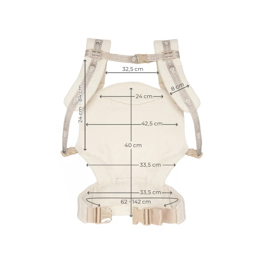 Nosič detský Elara Beige Kinderkraft KNELAR00BEG0000