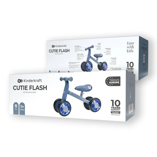 Odrážadlo Cutie Flash Blue Kinderkraft KRCUFL00BLU0000