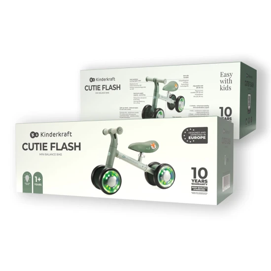 Odrážadlo Cutie Flash Green Kinderkraft KRCUFL00GRE0000
