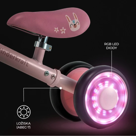 Odrážadlo Cutie Flash Pink Kinderkraft KRCUFL00PNK0000