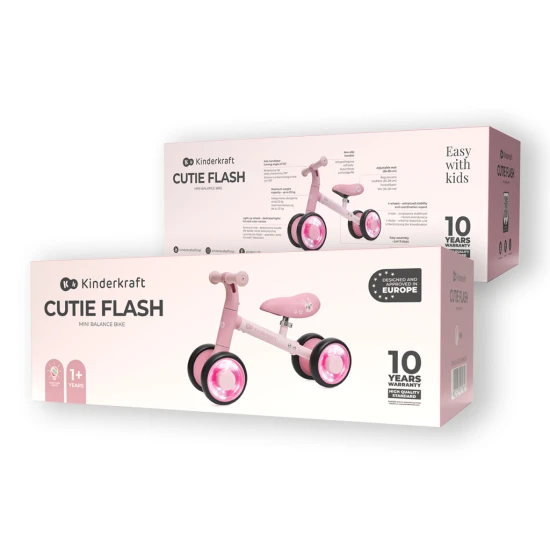 Odrážadlo Cutie Flash Pink Kinderkraft KRCUFL00PNK0000