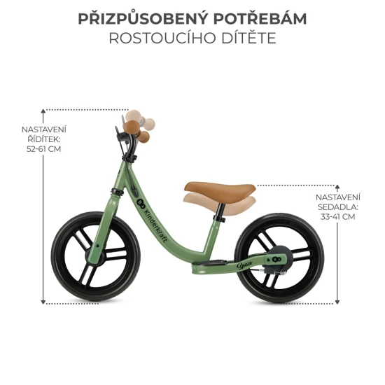 Odrážadlo Space Deep Light green Kinderkraft KRSPAC23GRE0000