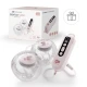 Odsávačka materského mlieka Double Hands-free Gentle Flow Pink Kinderkraft KEGEFL00PNK0000