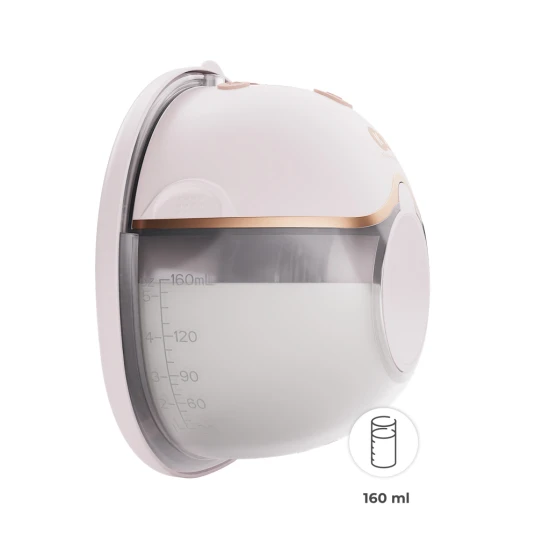 Odsávačka materského mlieka Single Hands-free Mamaflow Gold Kinderkraft KEMAFL00GLD0000