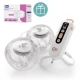 Odsávačka mlieka Double Hands-free Gentle Flow Gold + CHICCO Vložky do podprsenky 30ks Kinderkraft VP-F198232