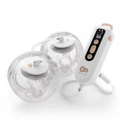 Odsávačka mlieka Double Hands-free Gentle Flow Gold + CHICCO Vložky do podprsenky 30ks