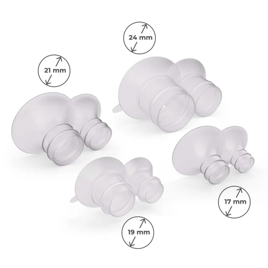 Odsávačka mlieka Double Hands-free Gentle Flow Gold + CHICCO Vložky do podprsenky 30ks Kinderkraft VP-F198232