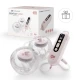 Odsávačka mlieka Double Hands-free Gentle Flow Pink + CHICCO Vložky do podprsenky 30ks Kinderkraft VP-F198231