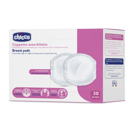 Odsávačka mlieka Double Hands-free Gentle Flow Pink + CHICCO Vložky do podprsenky 30ks Kinderkraft VP-F198231