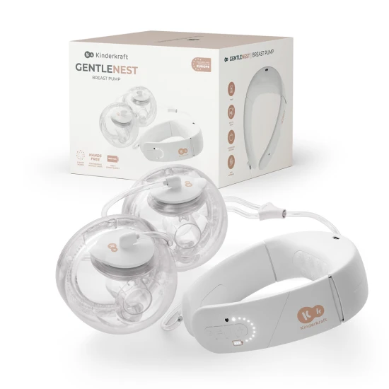 Odsávačka mlieka Double Hands-free Gentleneste + CHICCO Vložky do podprsenky 30ks Kinderkraft VP-F198233