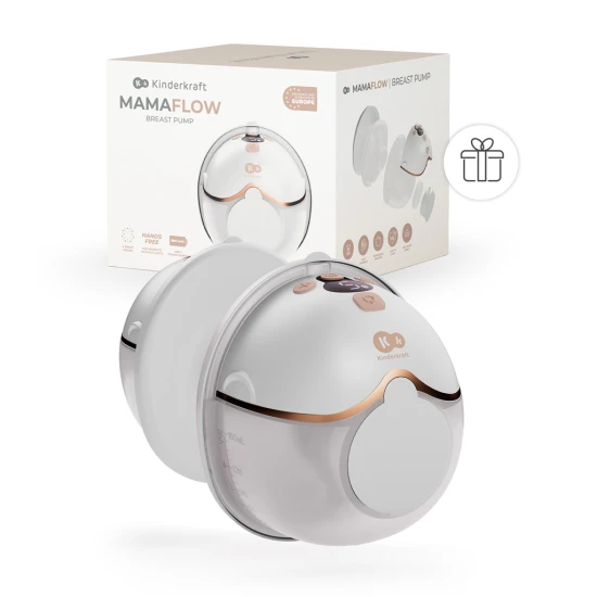 Odsávačka mlieka Single Hands-free Mamaflow Gold + CHICCO Vložky do podprsenky 30ks Kinderkraft VP-F198235