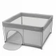 Ohrádka pre deti skladacia Ziki Light Grey Kinderkraft KLZIKI00GRY0000