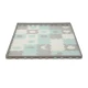 Podložka penová puzzle Luno Shapes 185 x 165 cm Mint, 30ks, Premium Kinderkraft KPLUSH00MIN0000